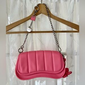 Steve Madden Pink Quilted Shoulder Bag